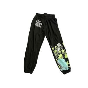 Tim Burton The Nightmare Before Christmas Sweatpants joggers loungewear Size S